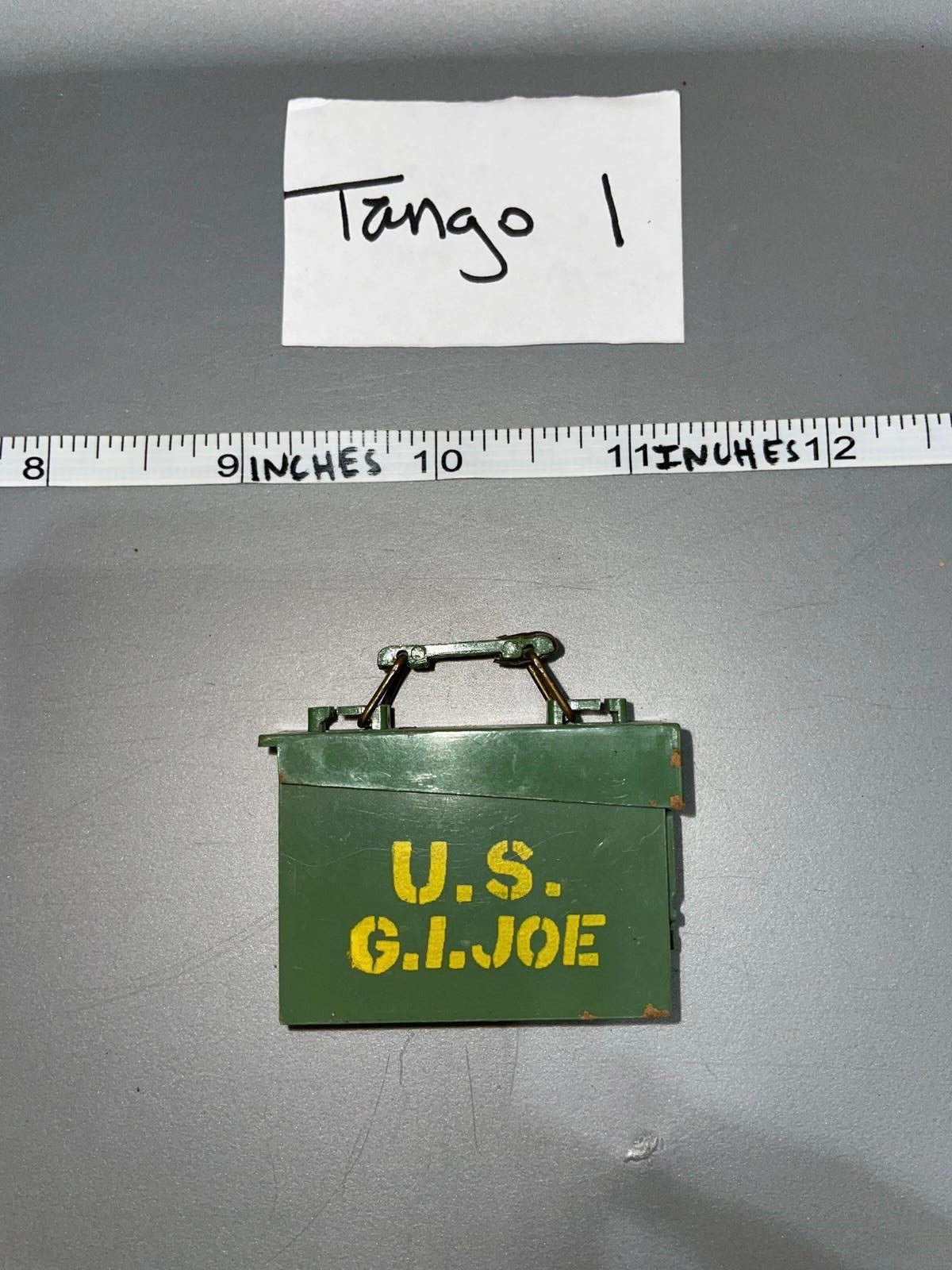 1/6 Scale Vintage Remake GI Joe Machine Gun Ammunition Box