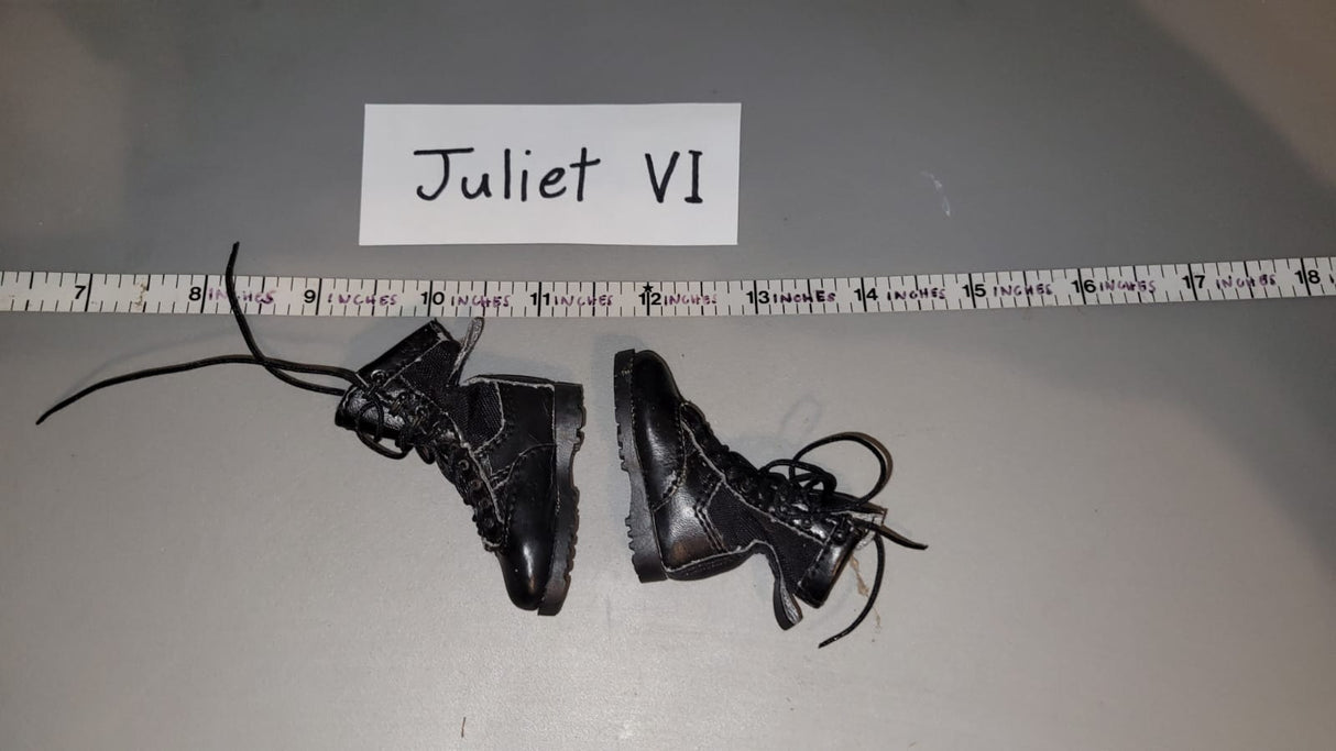 1/6 Scale Modern Era Cloth / Leather Combat Boots