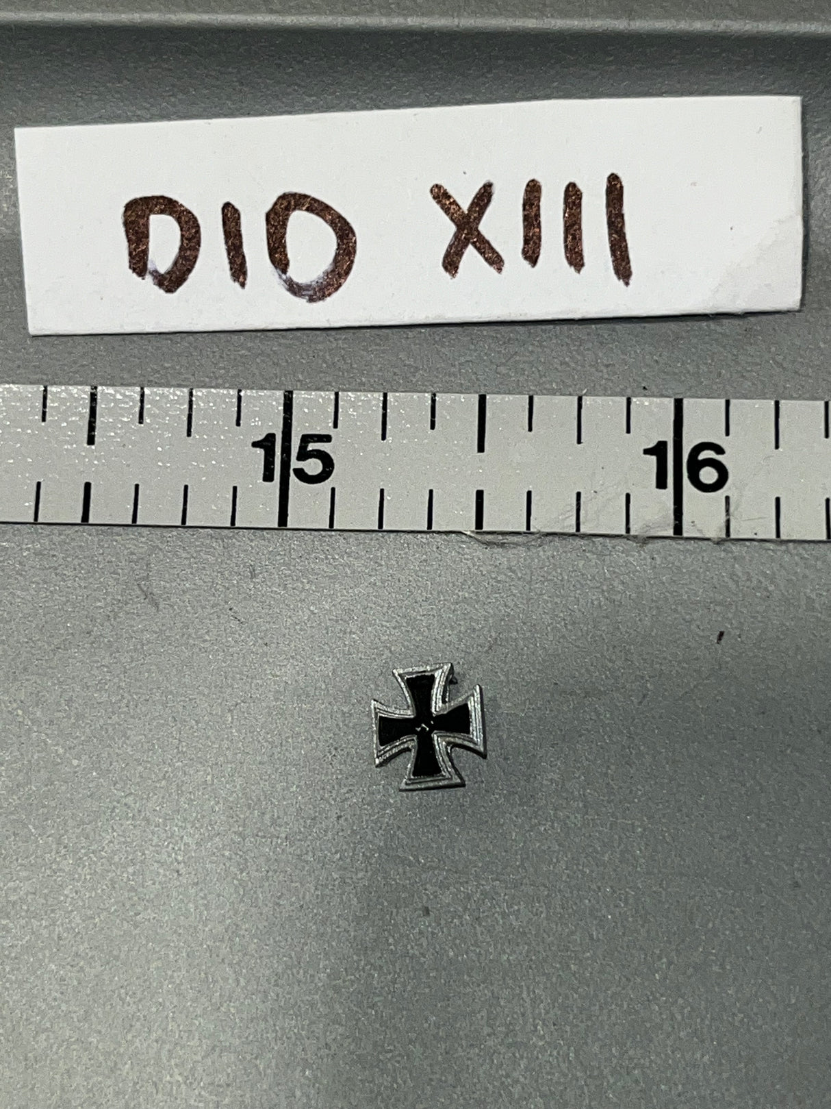 1/6 Scale WWII German Iron Cross Medal  - DID - 20th Anniversary Fallschirmjager Axel