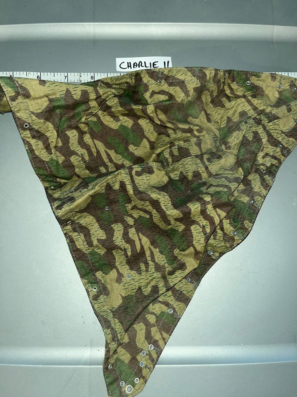1/6 WWII German Splinter Zelt Zeltbahn Poncho
