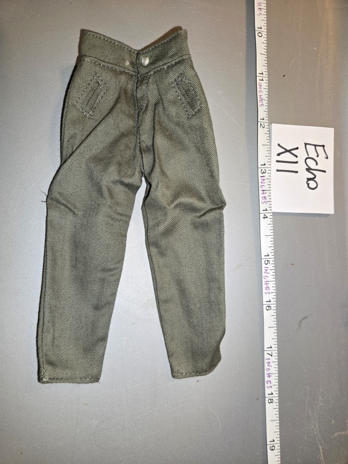 1/6 Scale WWII German Grey Pants