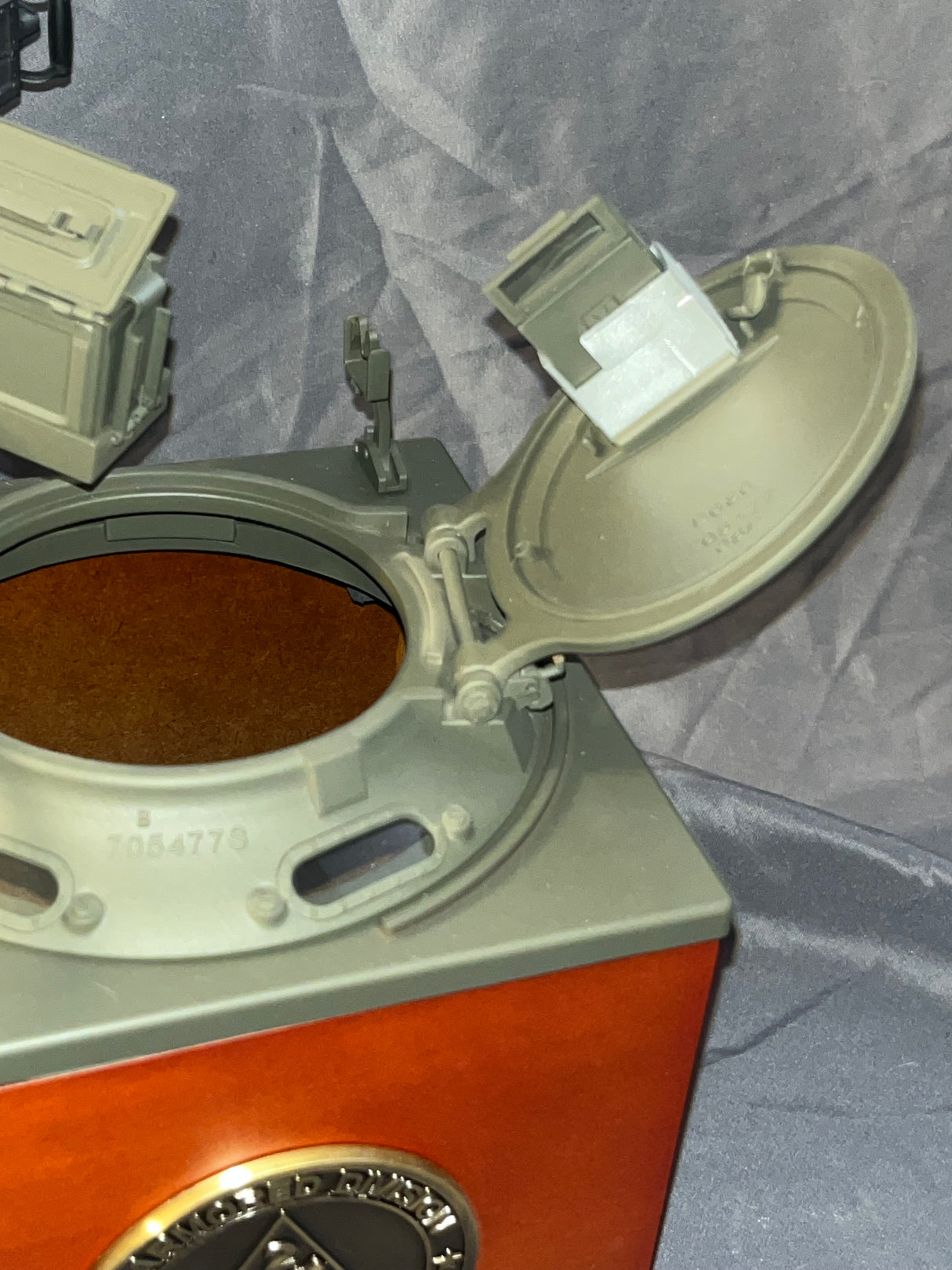 1/6 Scale WWII US Sherman Tank Figure Stand - Fury 2nd Armored Facepool