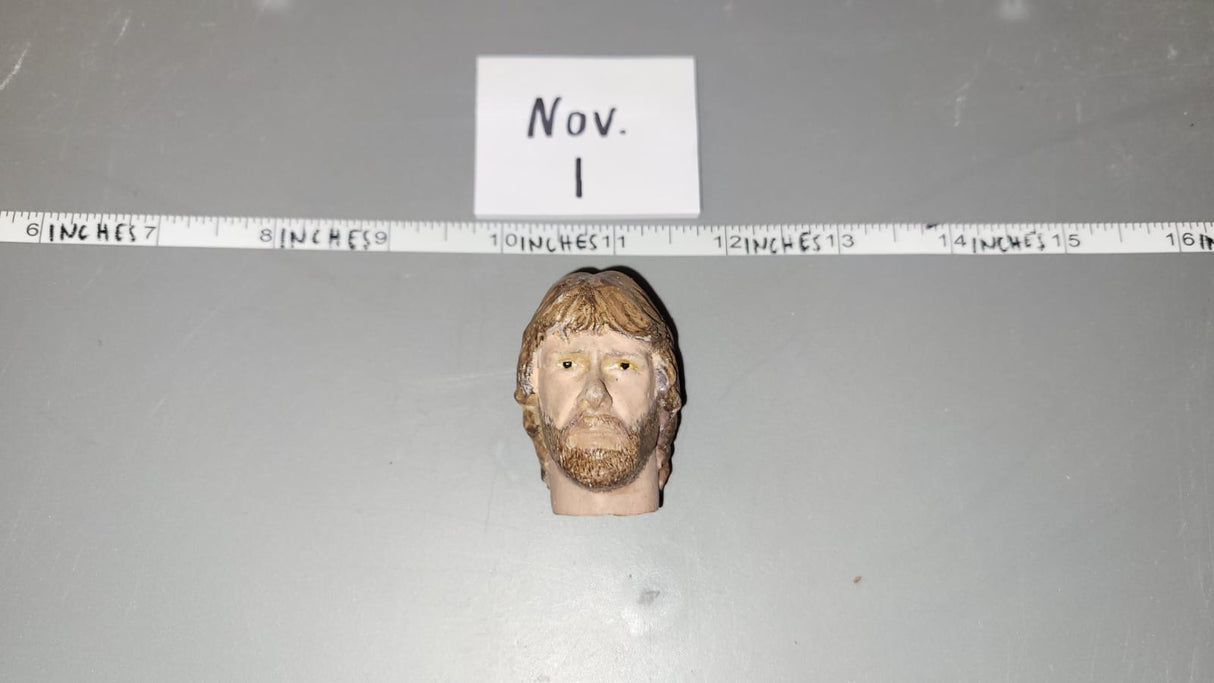 1/6 Scale Modern Era Vietnam Chuck Norris Head Sculpt