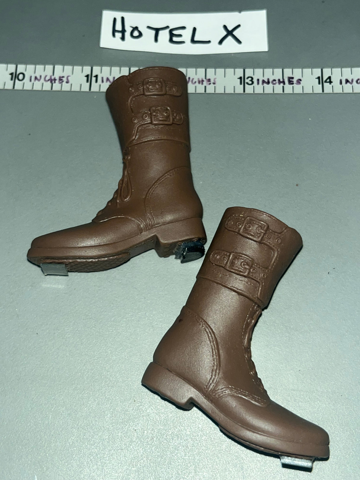 1/6 Scale WWII US Buckle Top Boots