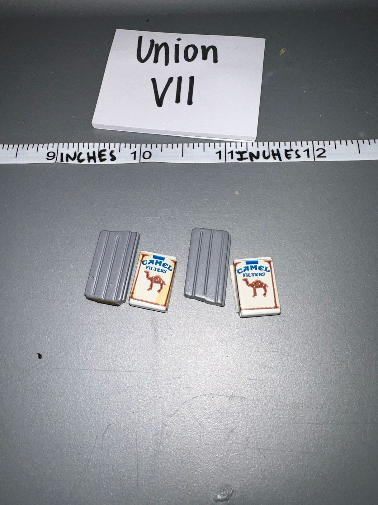 1/6 Scale Vietnam US Magazine and Cigarette Pack Lot