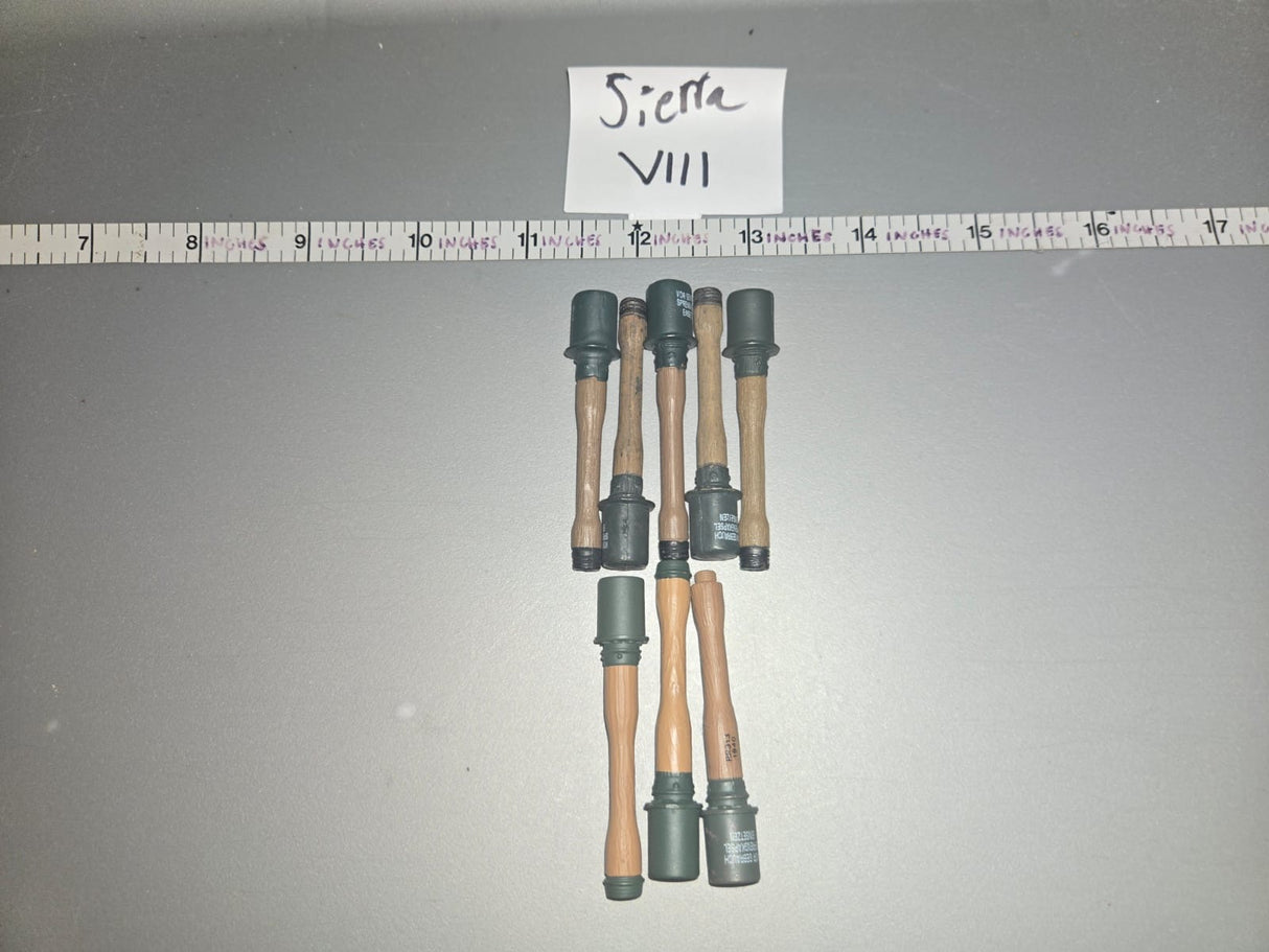 1/6 WWII German Grenade Lot