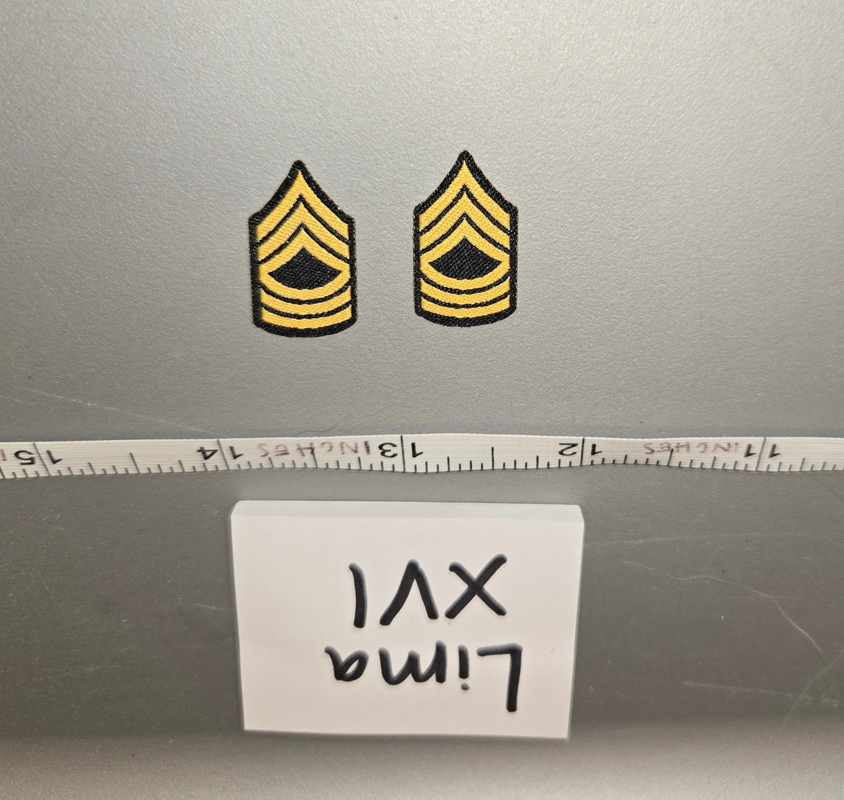 1/6 Scale Vietnam US Rank Patch Insignia - Soldier Story