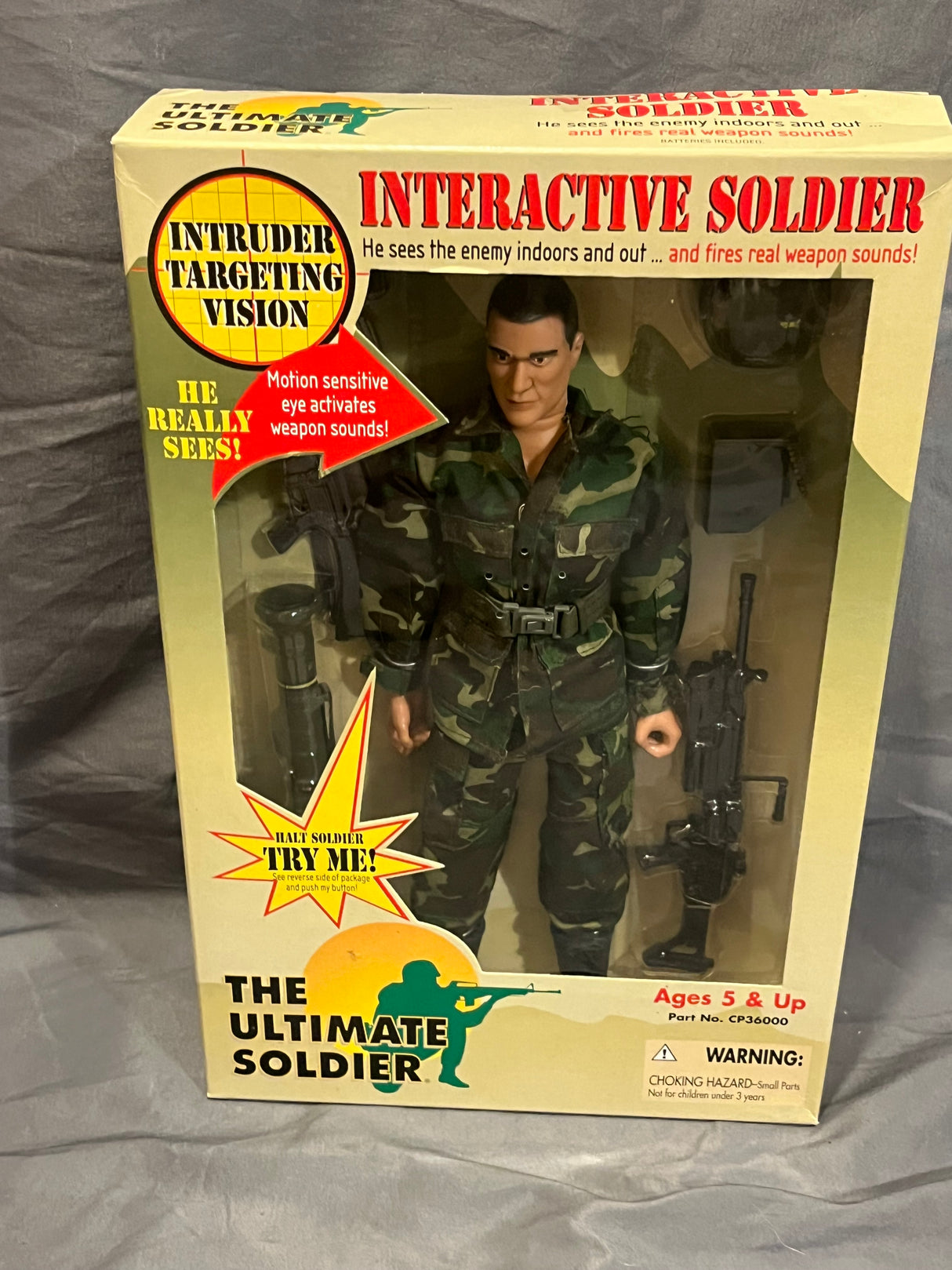 1/6 Scale Modern Interactive Solider Talking Figure - NIB Ultimate Soldier