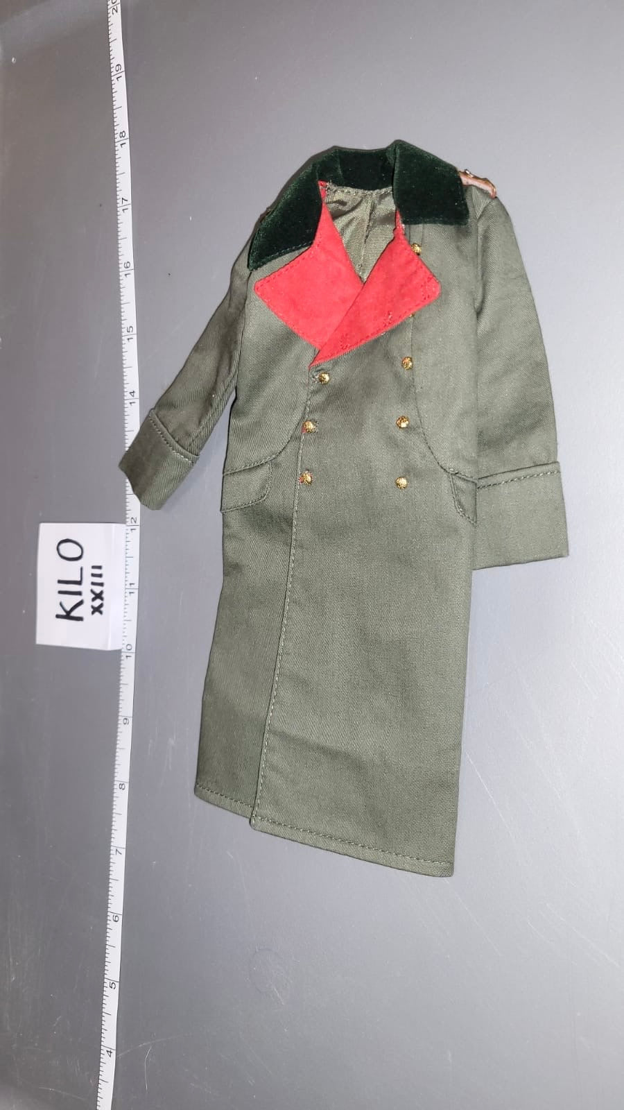 1:6 Scale WWII German General’s Officer Great Coat