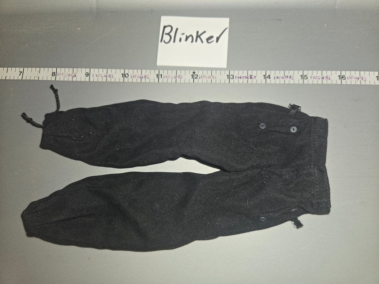 1/6 Scale WWII German Black Tanker Pants