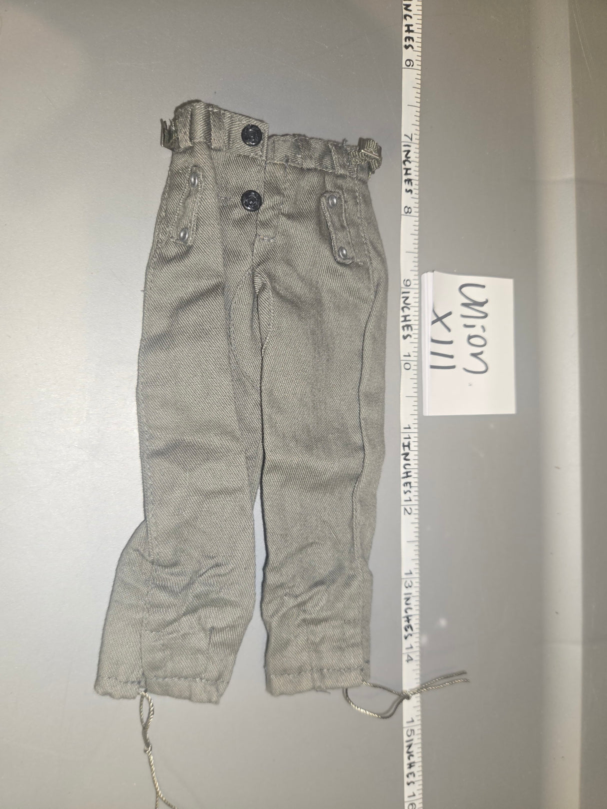 1/6 Scale WWII German Grey Pants