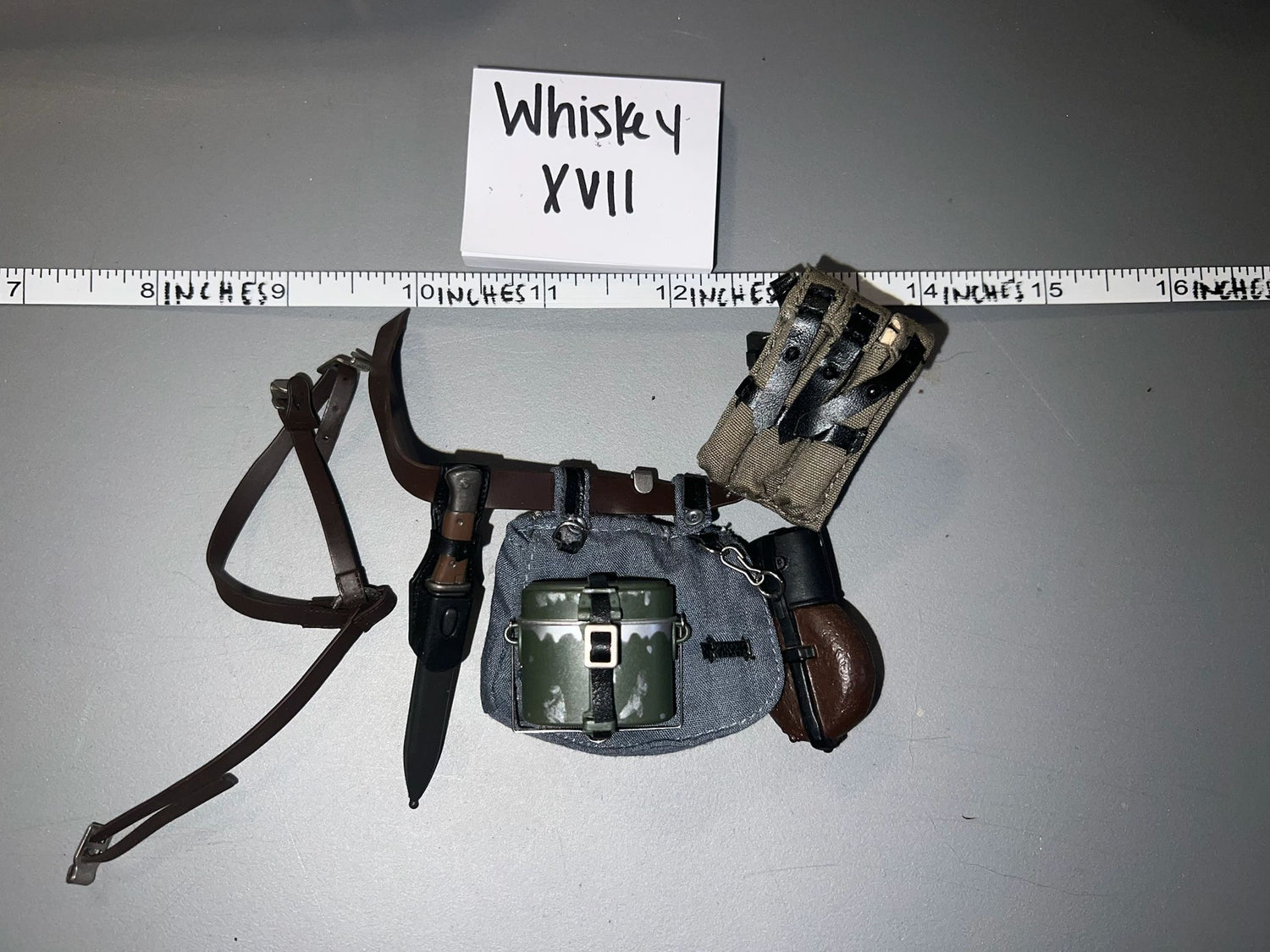 1/6 Scale WWII German Luftwaffe Field Gear Lot