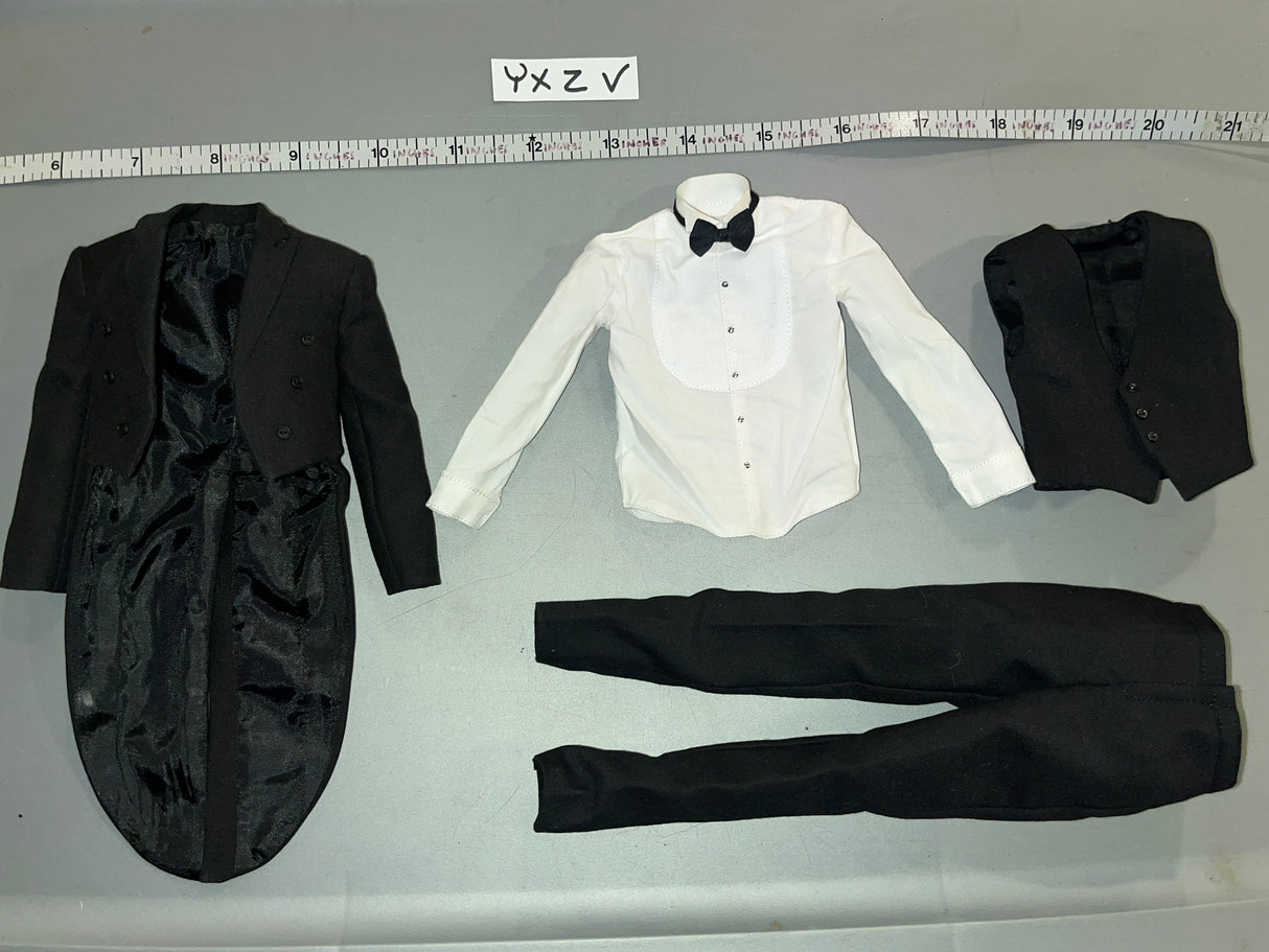1:6 Scale Tuxedo Suit Set Batman 1960s Alfred - Comic Book Mars Toys - Civilian