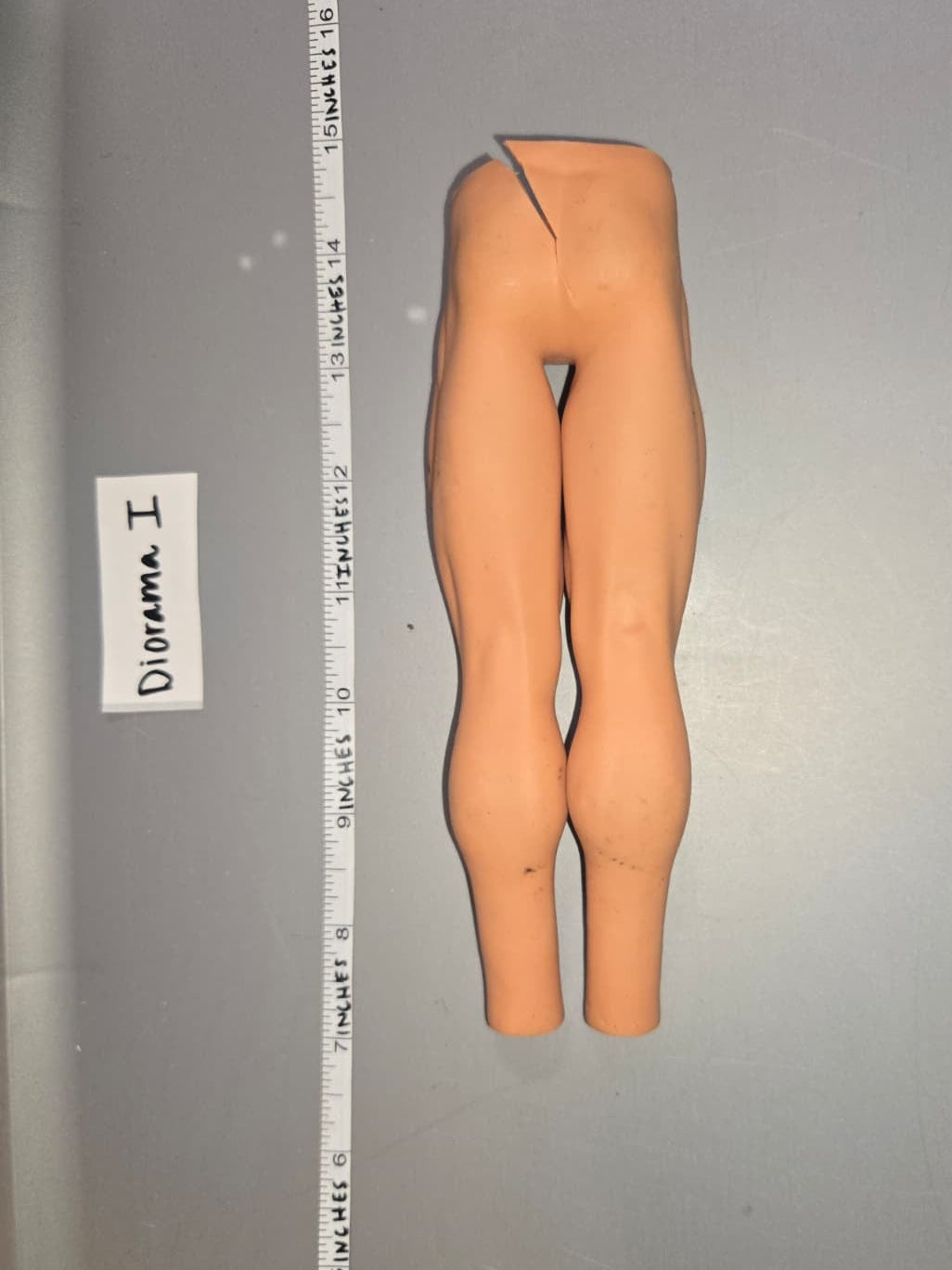 1/6 Scale Nude Hasbro Figure - Seamless Legs (Rubber Legs Only)