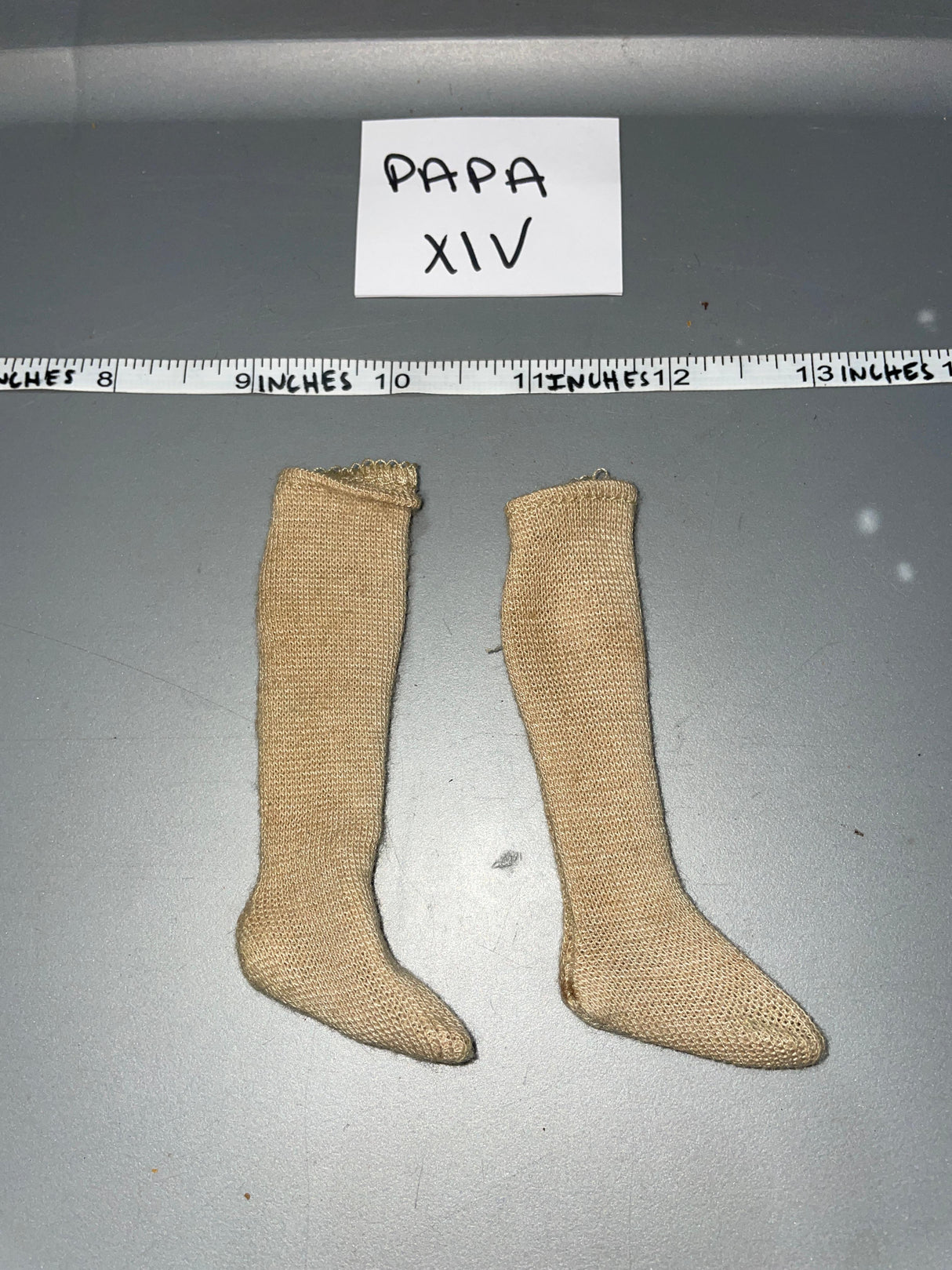 1/6 Scale WWII British Tan Socks