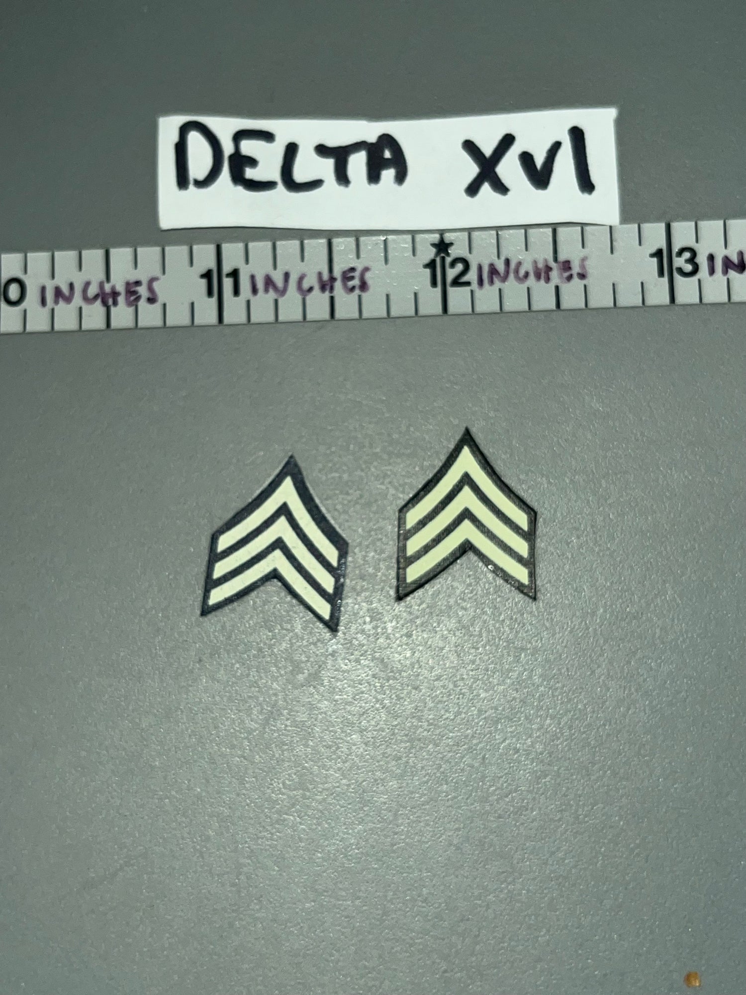 1/6 Scale WWII US  Rank Insignia