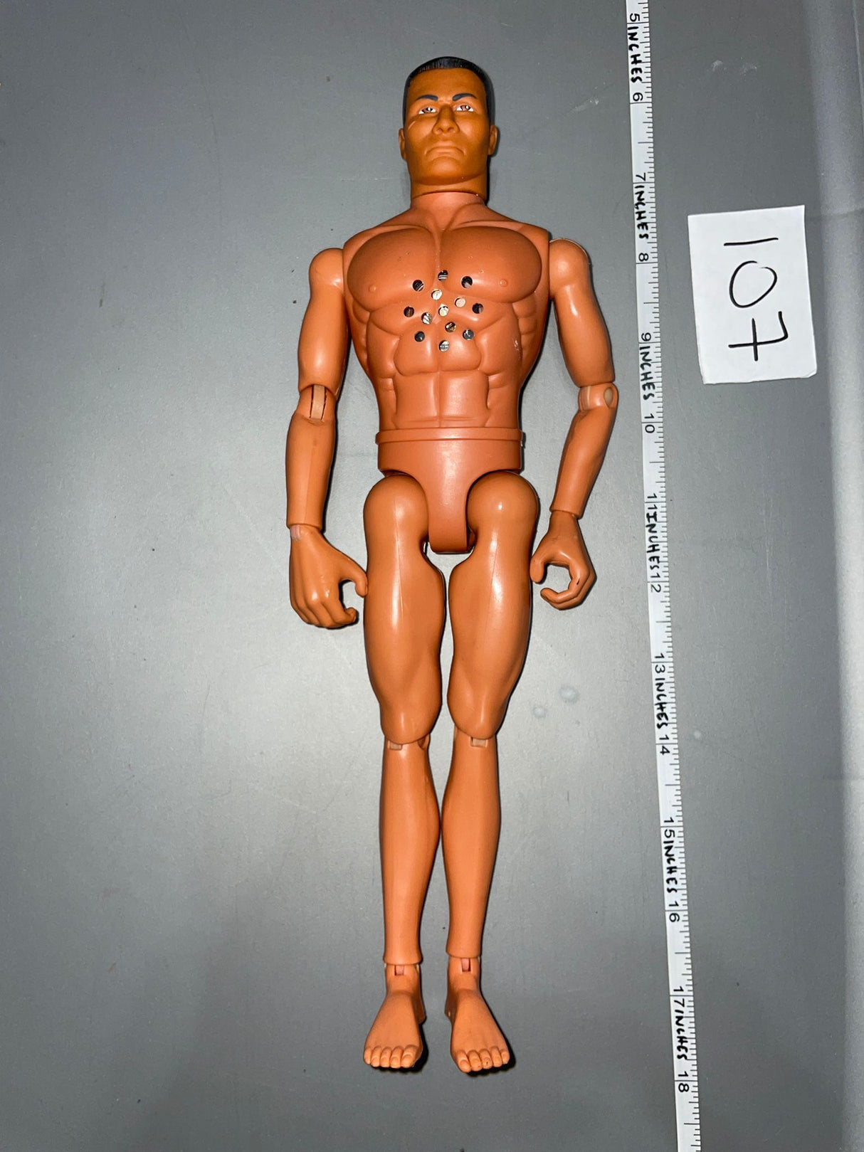 1/6 Scale Nude Native American Figure - WWII Marine Navajo Code Talker