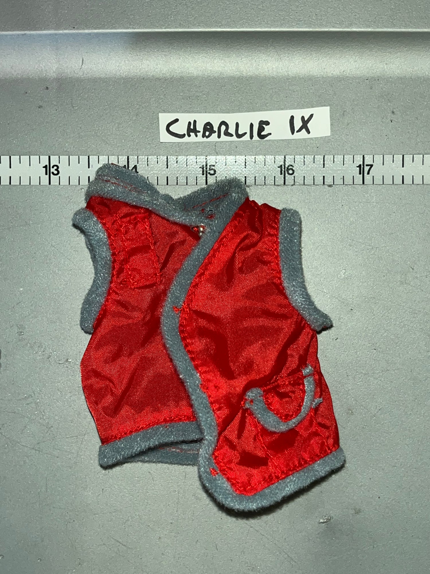 1/6 Scale Modern Era Crash Crew Firefighter Vest - Navy