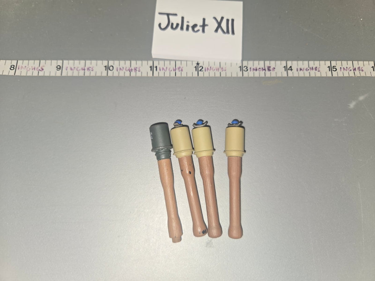 1/6 WWII German Grenade Lot