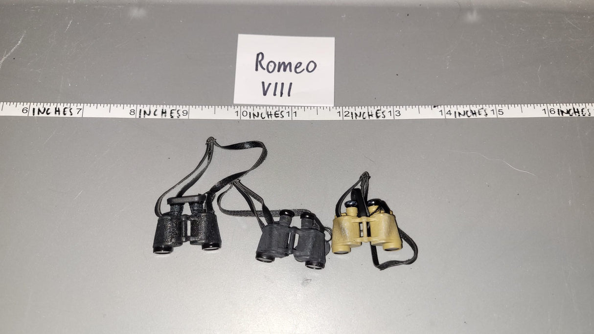 1/6 Scale WWII German Binoculars Lot