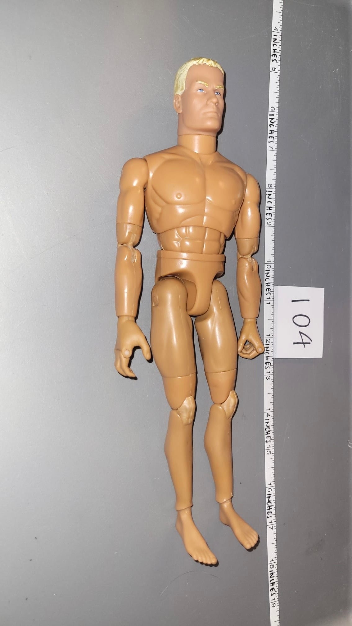 1/6 Scale Nude GI Joe Super Articulated Figure