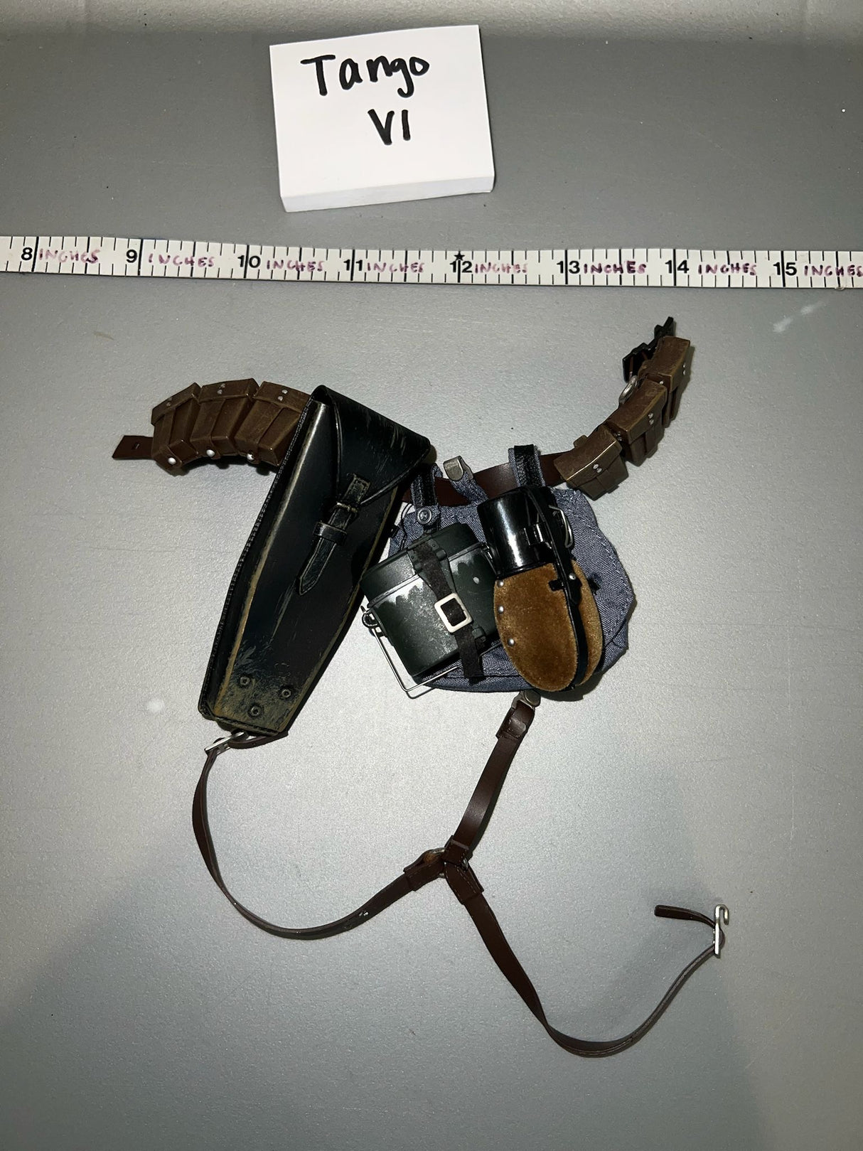 1/6 Scale WWII German Luftwaffe Fallschirmjager Field Gear Lot