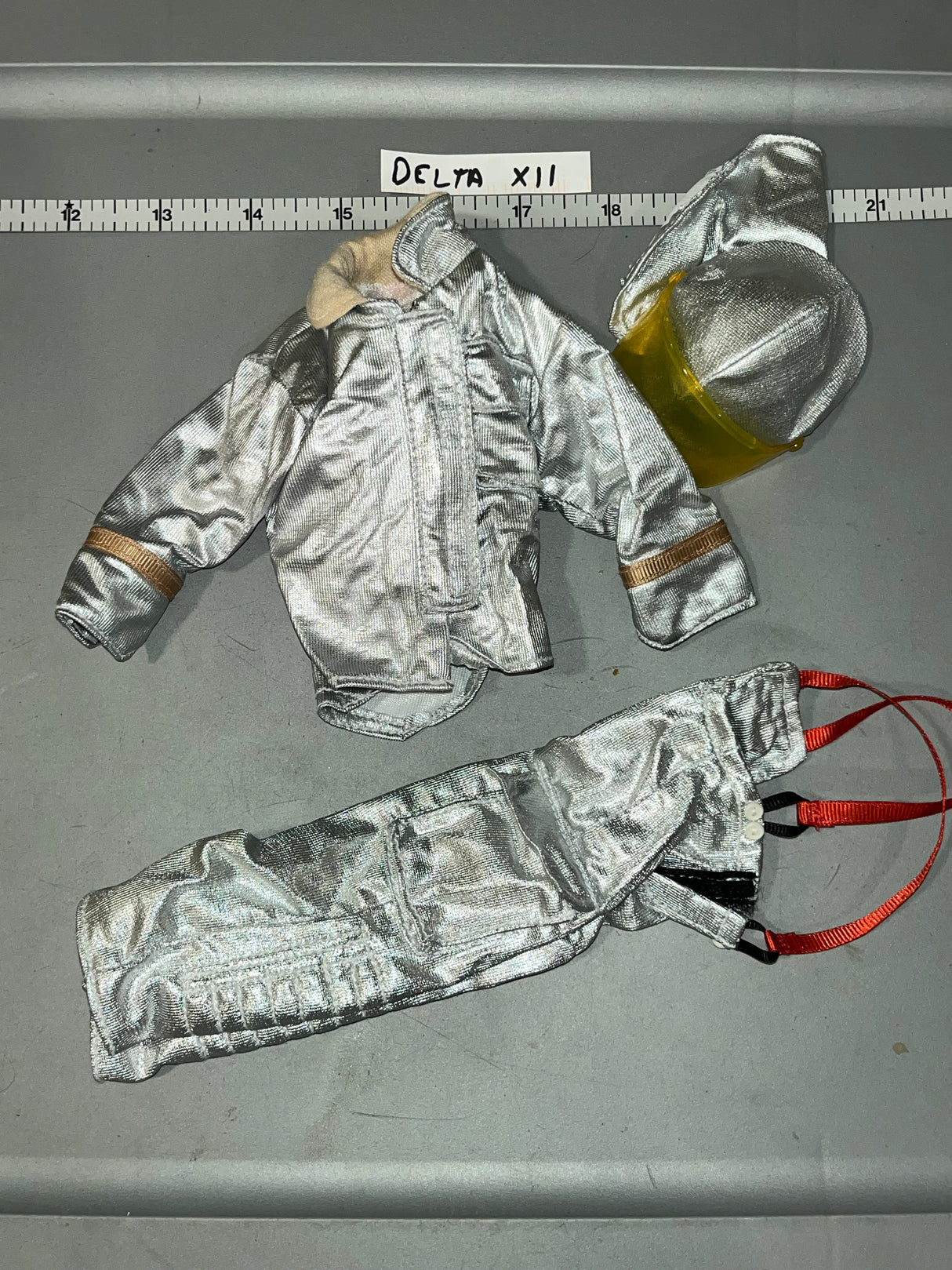 1/6 Scale Modern Era Crash Crew Firefighter Uniform - Navy 107302