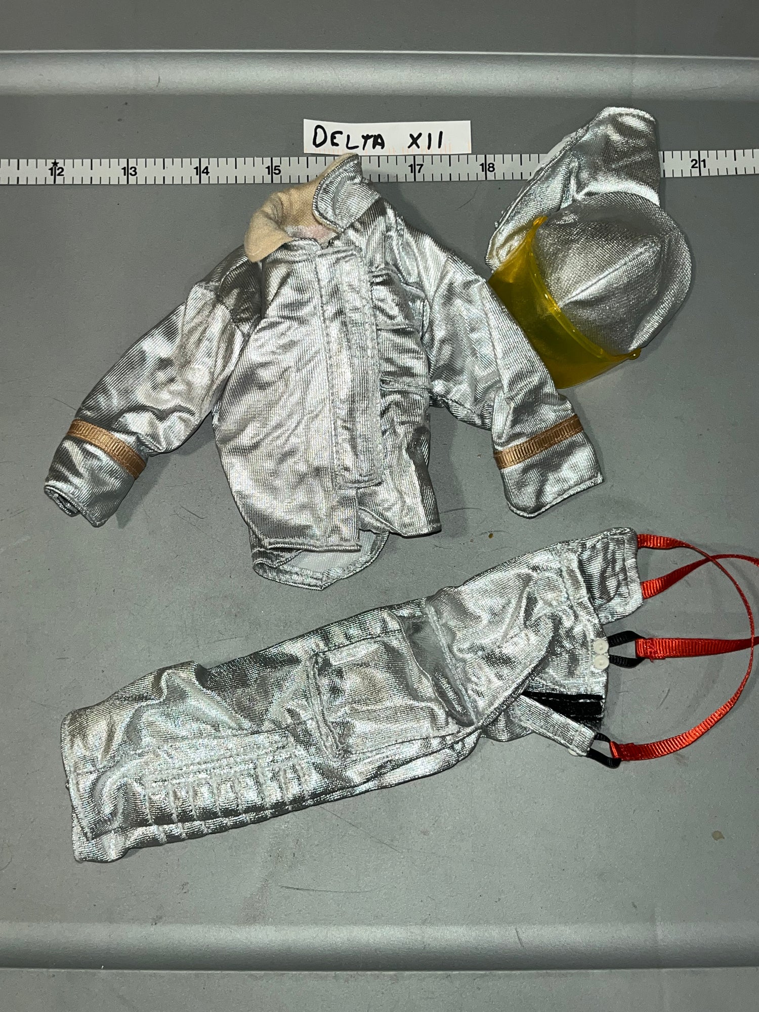 1/6 Scale Modern Era Crash Crew Firefighter Uniform - Navy 107302