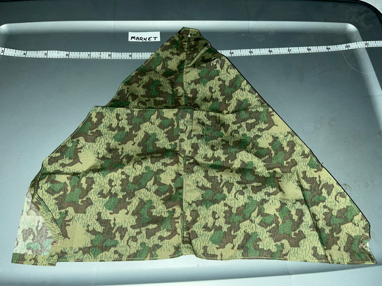 1/6 WWII German Splinter Zelt Zeltbahn Poncho