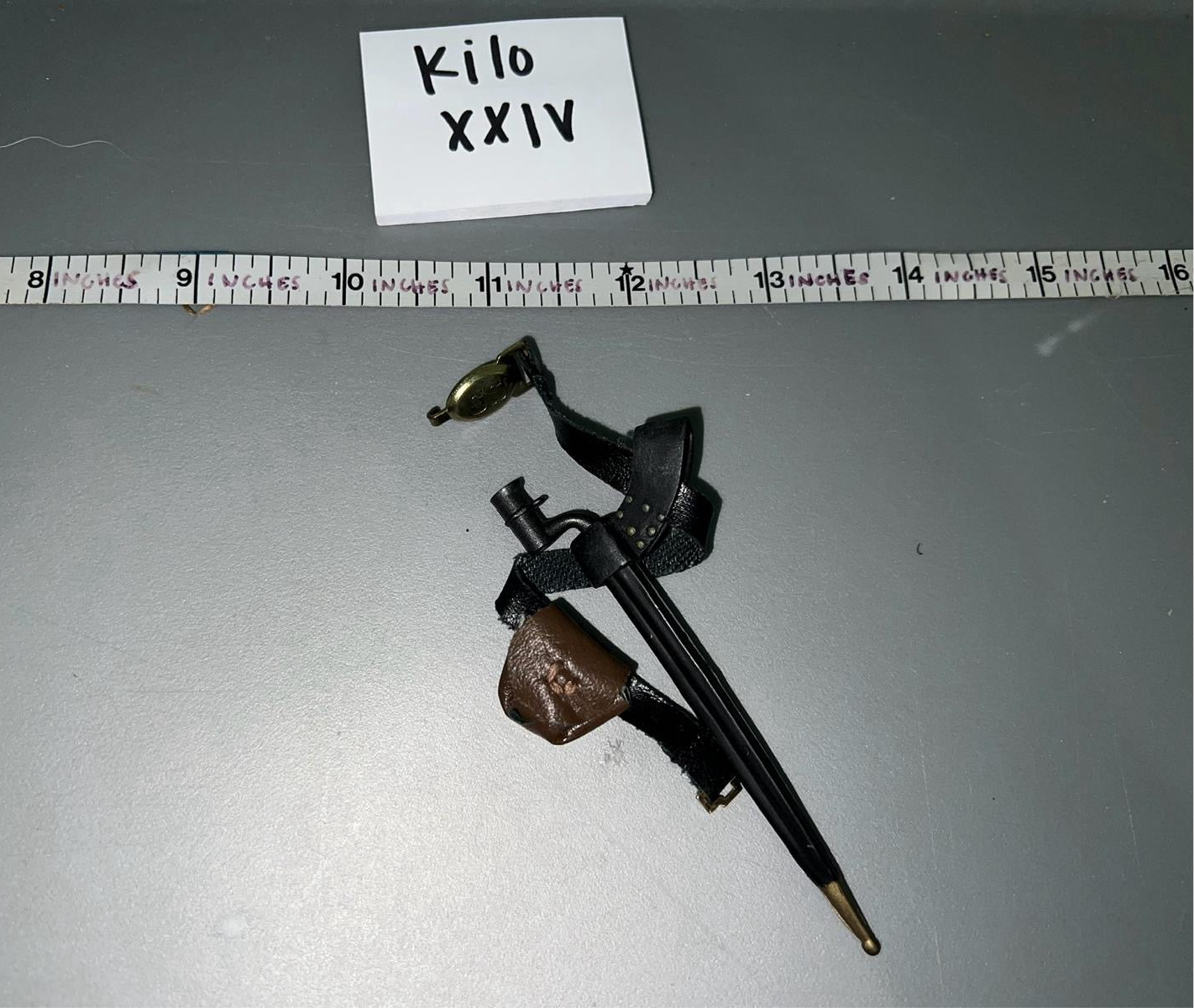 1/6 Scale Western Era Civil War Confederate Belt and EquipmentBelt