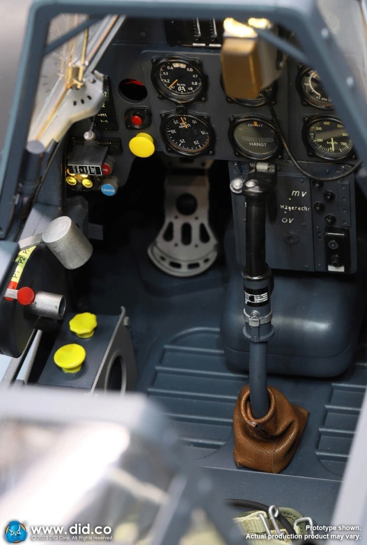 1/6 Scale WWII German BF-109 Aircraft Cockpit  - DID