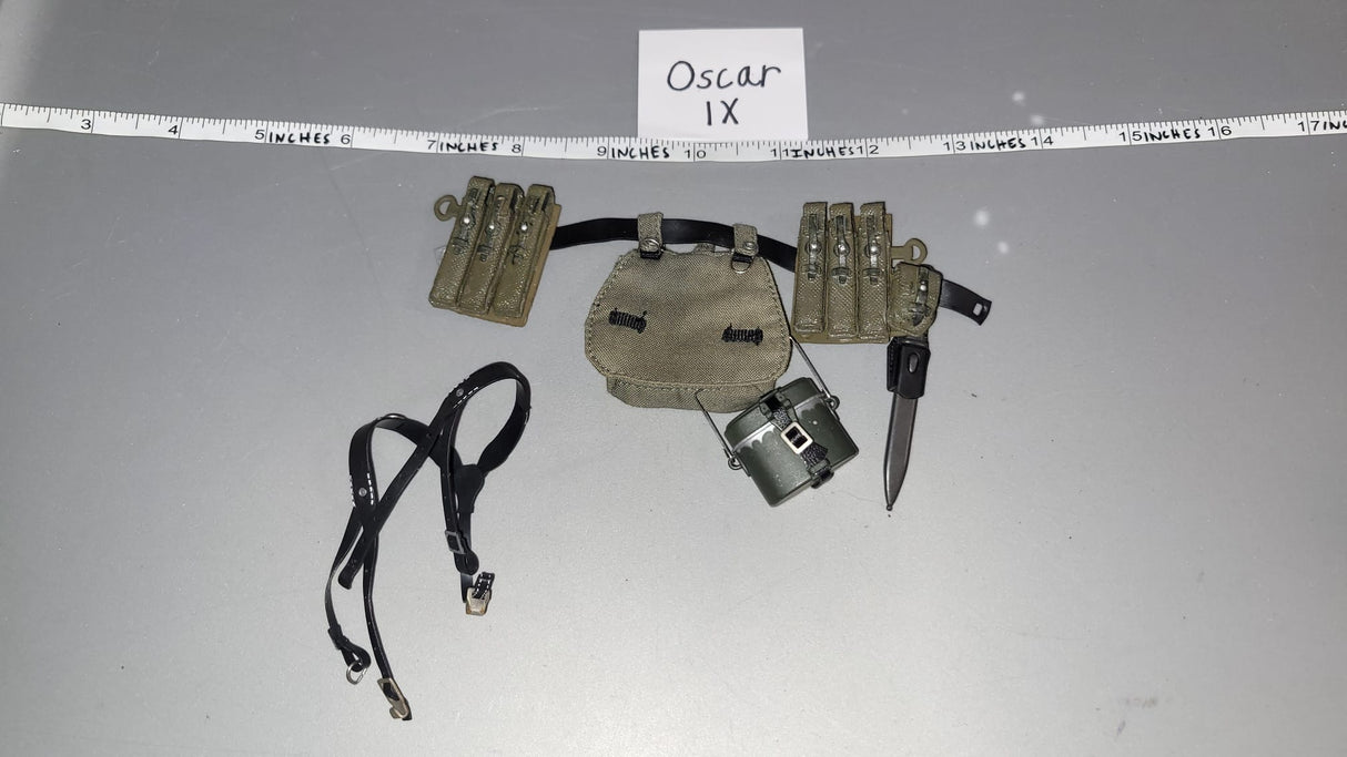 1/6 Scale WWII German Field Gear Lot