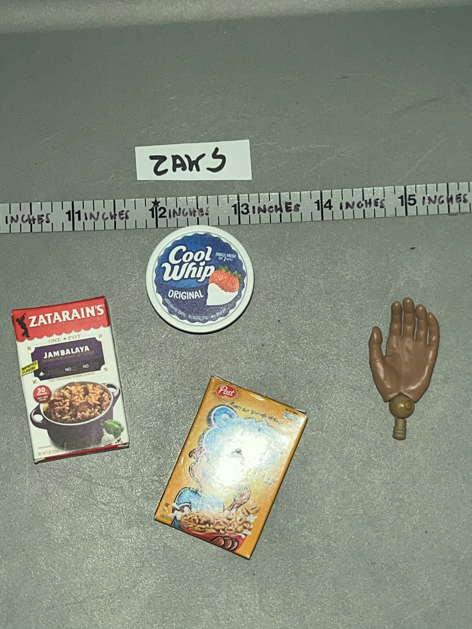 1/6 Scale Modern Era Food / Kitchen / Grocery Item Lot - Diorama Item