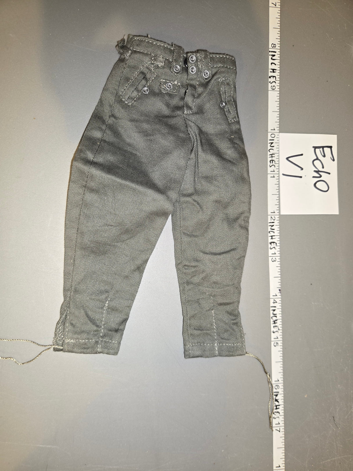 1/6 Scale WWII German Grey Pants