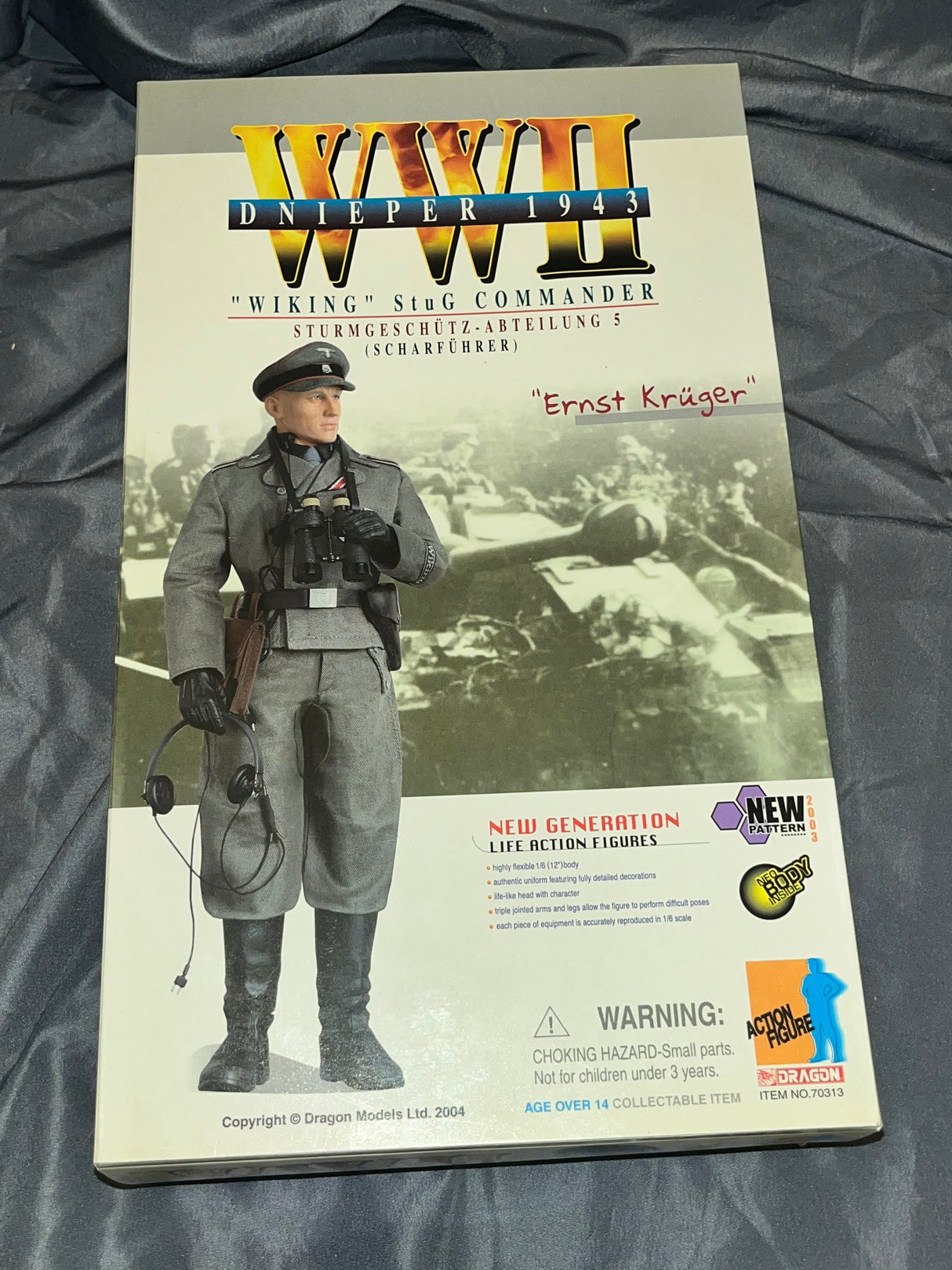 1/6 Scale WWII GERMAN “WIKING" StuG COMMANDER Ernst Kruger - NIB Dragon