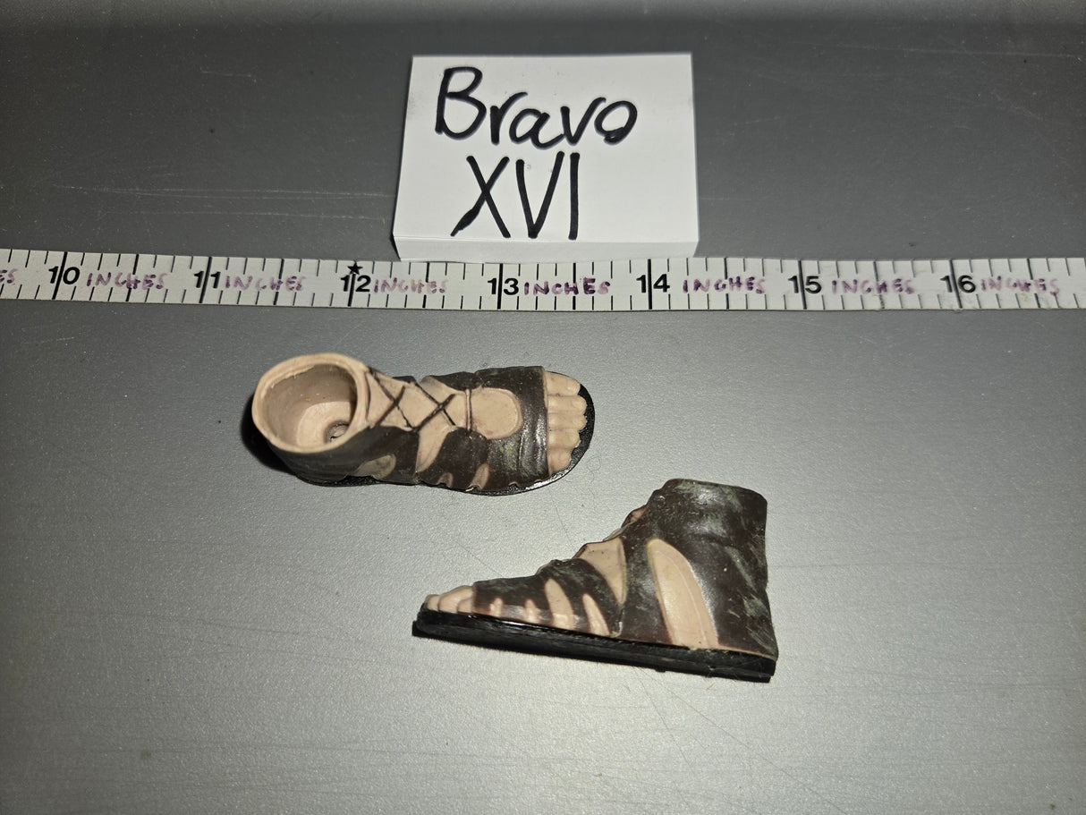 1/6 Scale Ancient Roman Sandals - Medieval