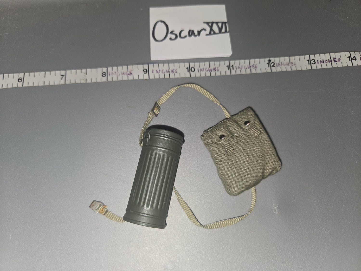 1/6 Scale WWII German Gas Mask Can