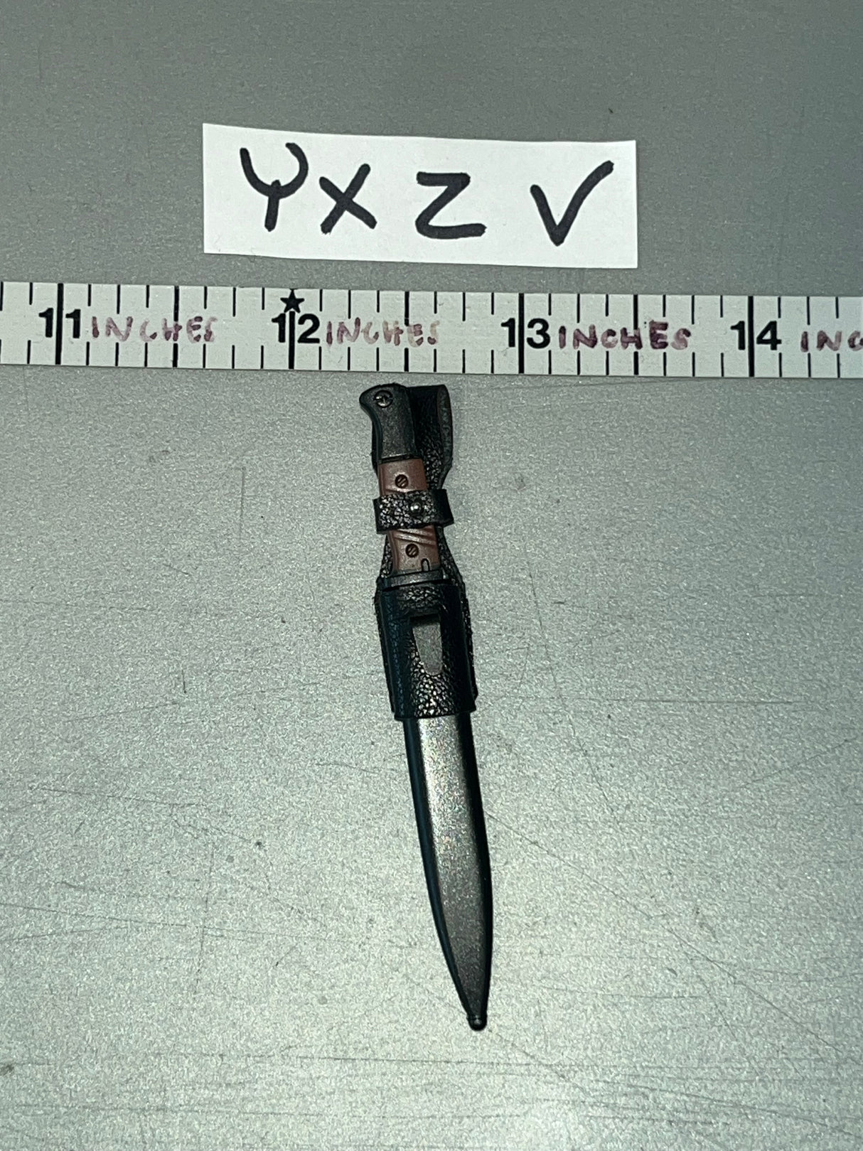 1:6 Scale WWII German Bayonet and Sheath - UJINDOU UD9052 LAH Division Panzergrenadier Kharkov 1943