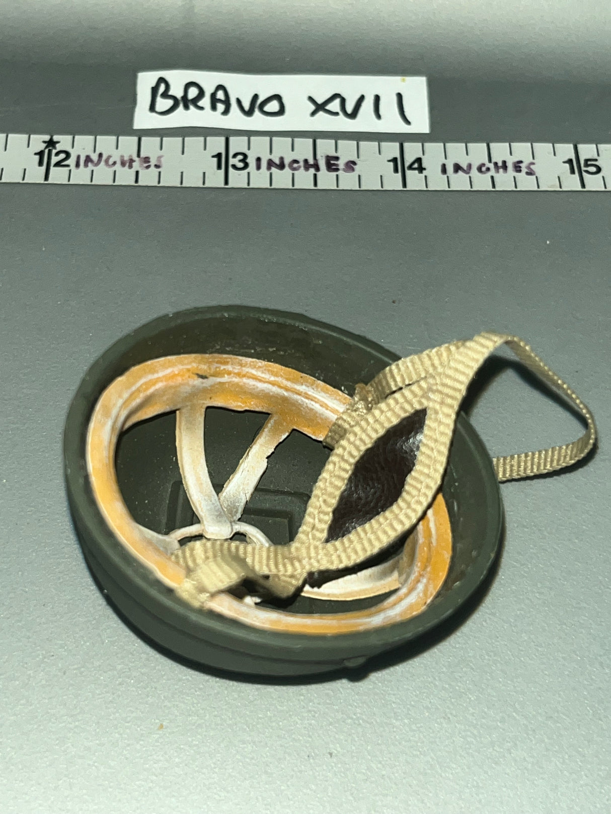 1/6 Scale WWII British Paratrooper Helmet - Metal