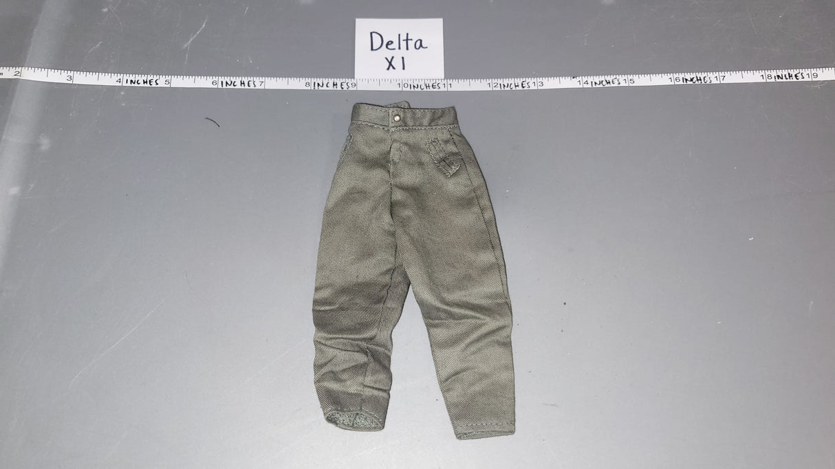 1/6 Scale WWII German Grey Pants