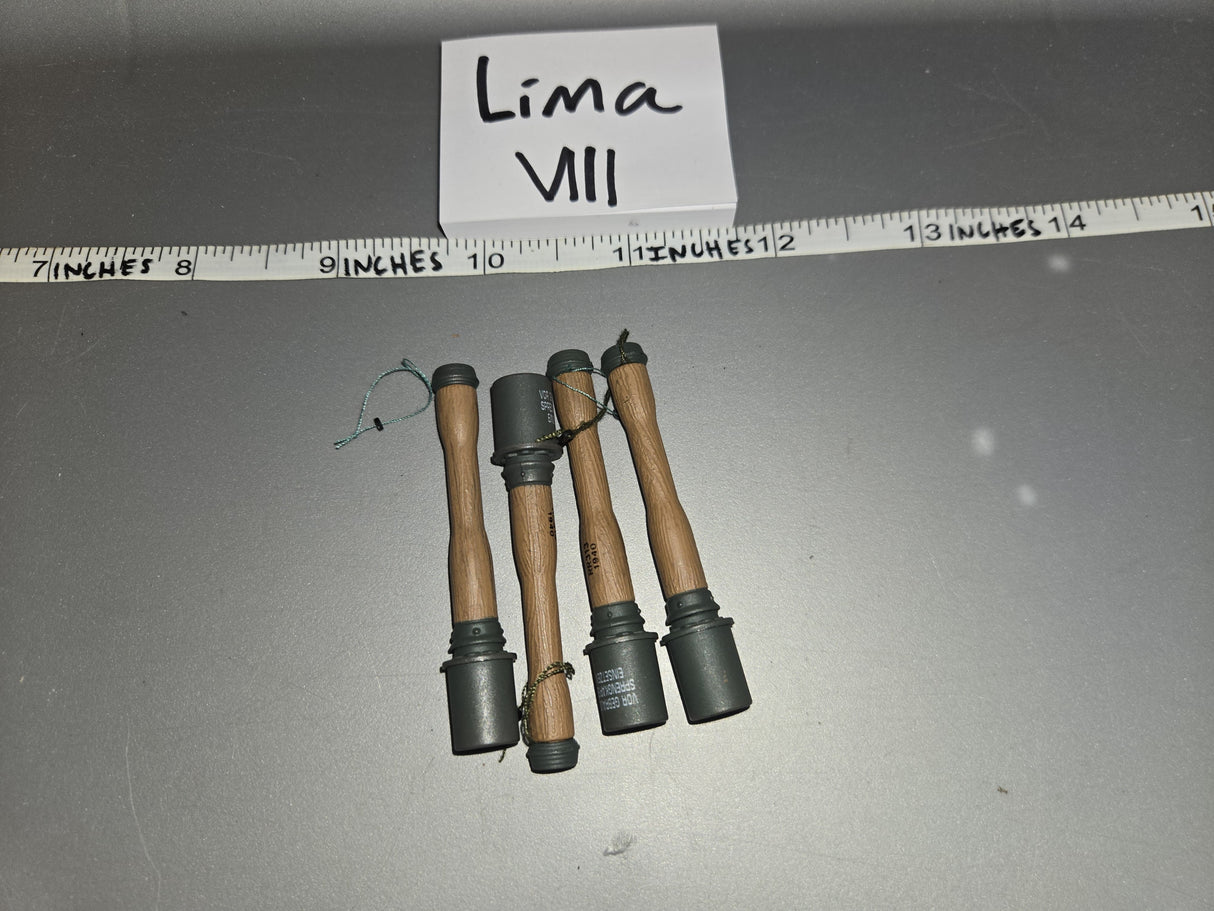 1/6 WWII German Grenade Lot