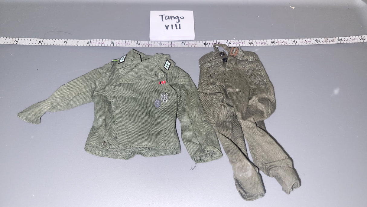 1/6 Scale WWII German Grey Tanker Uniform