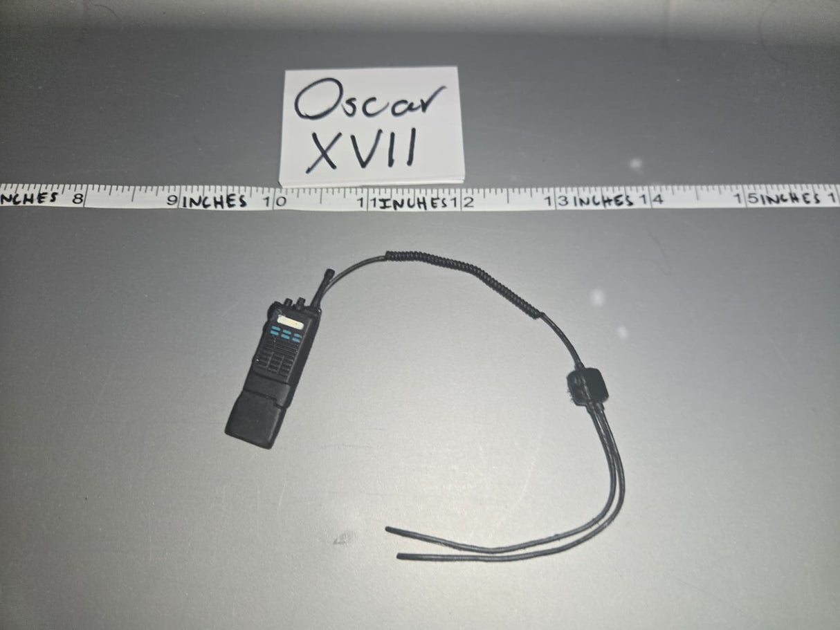 1/6 Scale Modern Era Police Radio