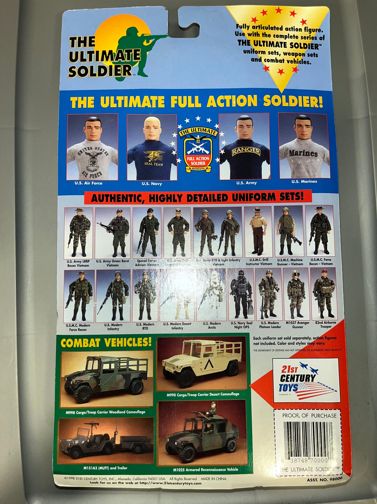 1/6 Scale Ultimate Soldier Ranger Basic Figure - NIB Uniform Set