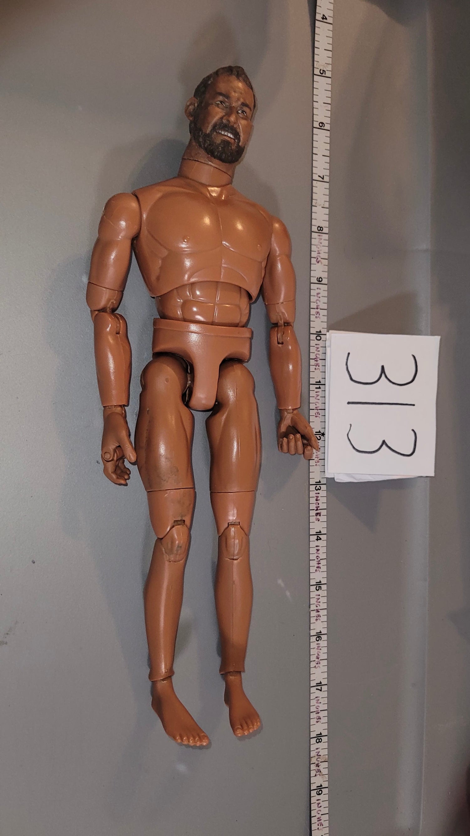 1/6 Scale Indiana Jones Arab Swordsman Nude GI Joe Super Articulated Figure