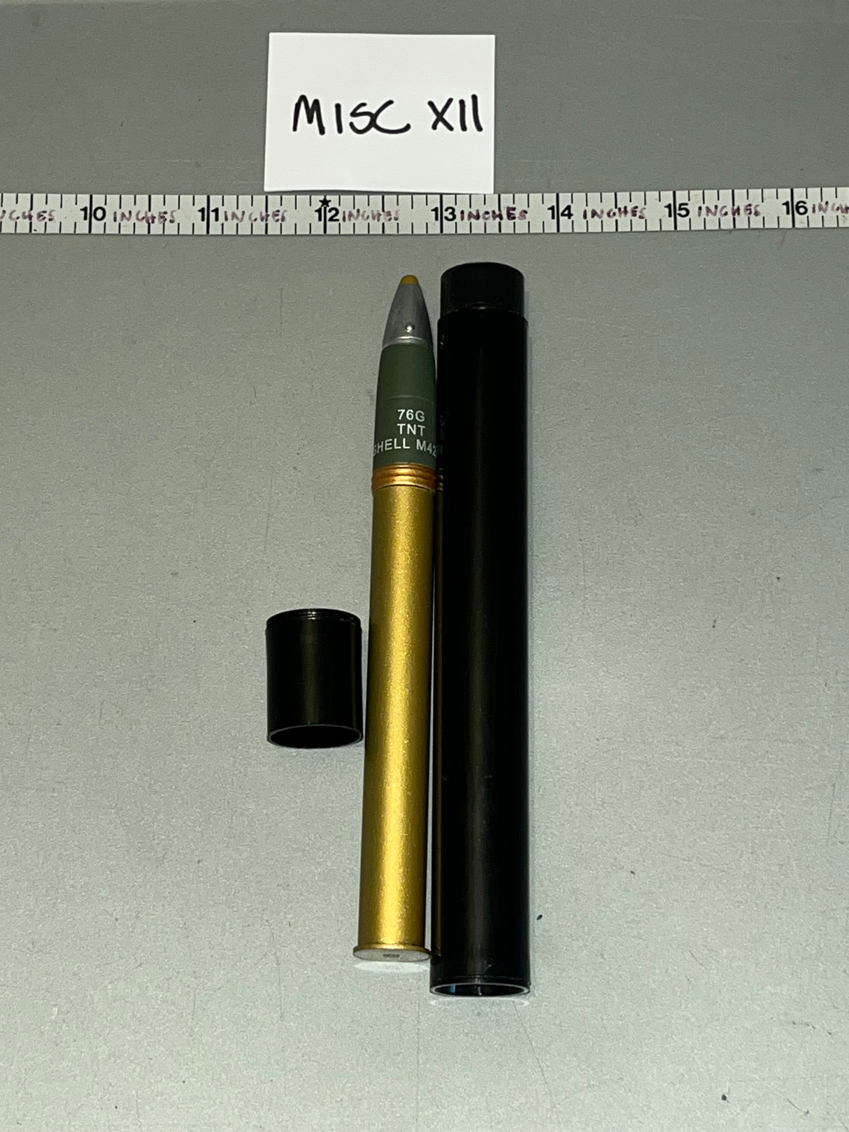 1:6 Scale WWII US Tanker 76mm Shell and Tube - Coon Ass Loader - Facepool