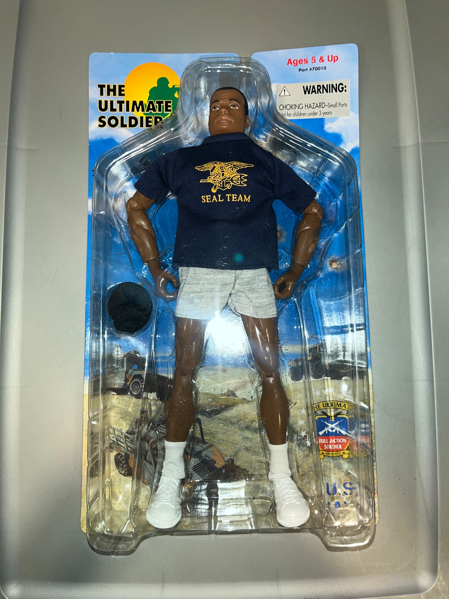 1/6 Scale Ultimate Soldier Navy Seal Basic Figure - African American - NIB Uniform Set