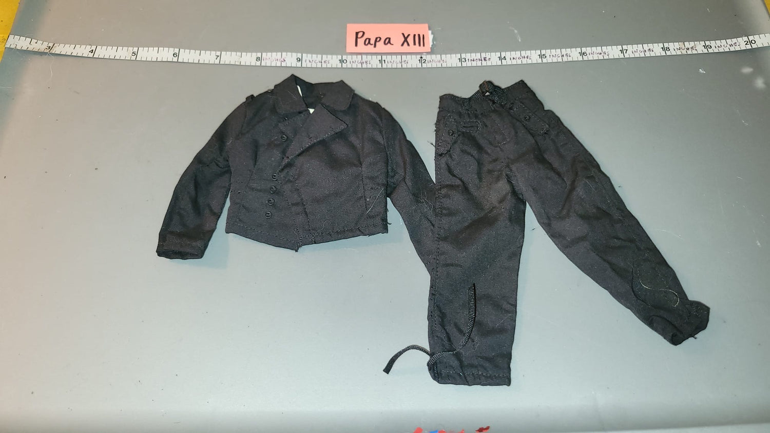 1/6 Scale WWII German Panzer Tanker Uniform