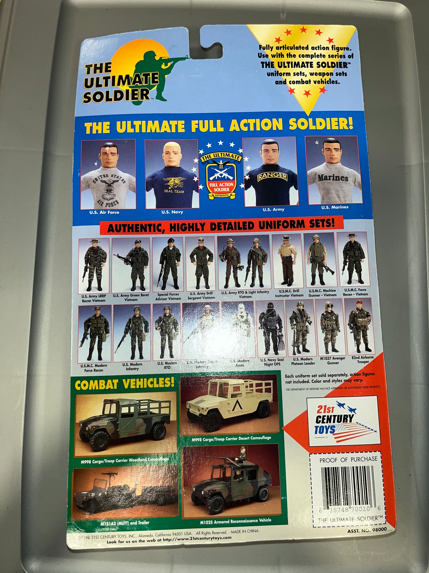 1/6 Scale Ultimate Soldier Navy Seal Basic Figure - African American - NIB Uniform Set