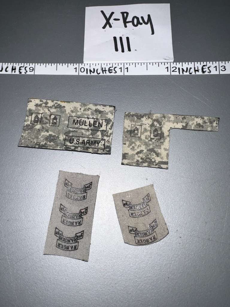 1/6 Scale Modern Patch Lot